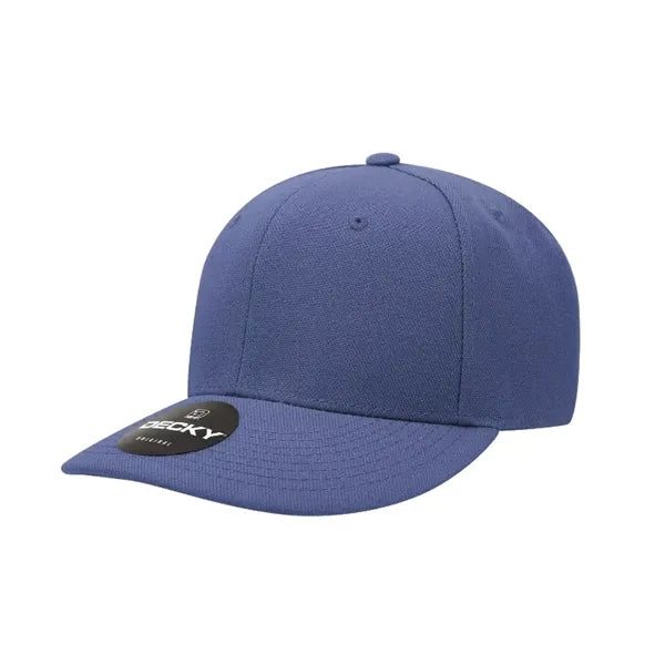 Decky 6 Panel Mid Profile Structured Acrylic/Polyester Cap