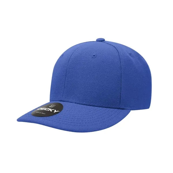 Decky 6 Panel Mid Profile Structured Acrylic/Polyester Cap