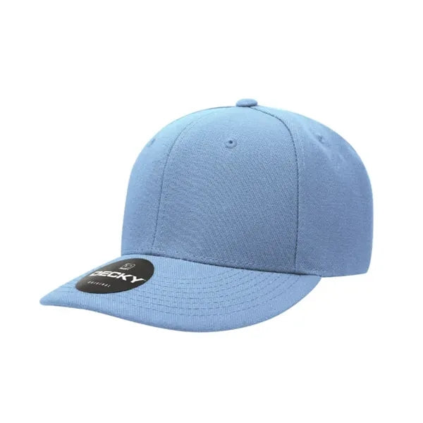 Decky 6 Panel Mid Profile Structured Acrylic/Polyester Cap