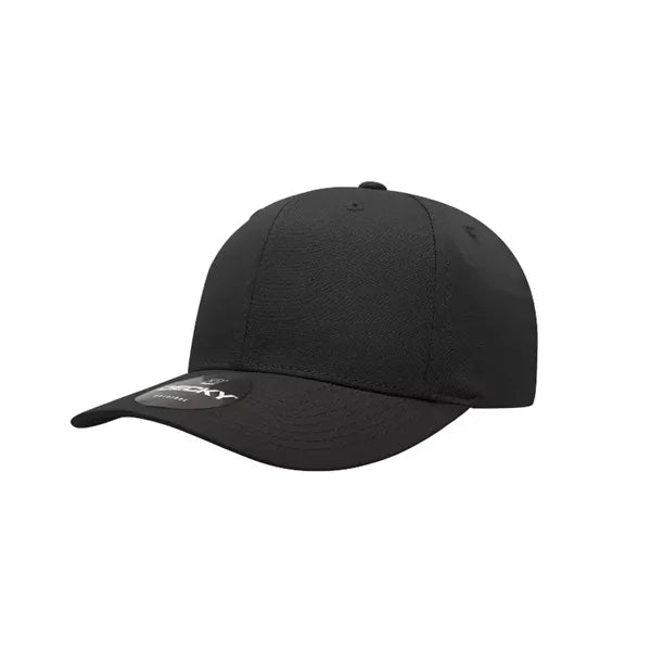Decky 6 Panel Mid Profile Structured Cotton Blend Cap