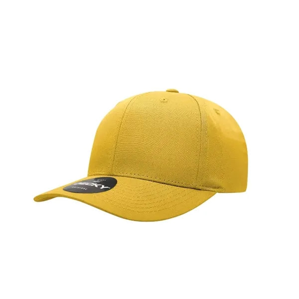 Decky 6 Panel Mid Profile Structured Cotton Blend Cap