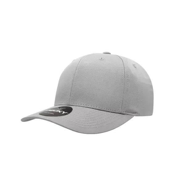 Decky 6 Panel Mid Profile Structured Cotton Blend Cap
