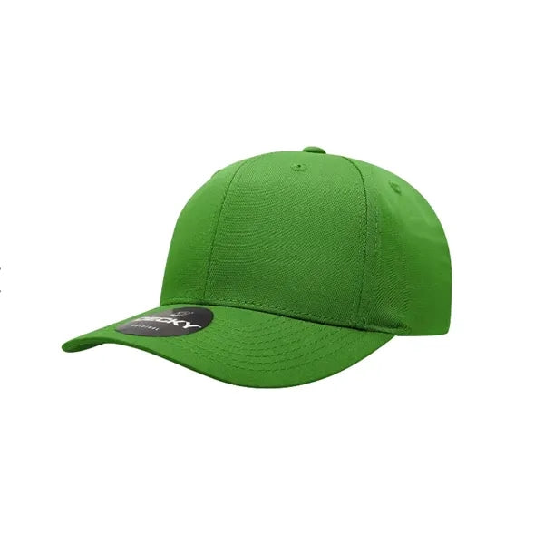 Decky 6 Panel Mid Profile Structured Cotton Blend Cap