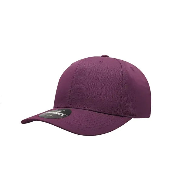 Decky 6 Panel Mid Profile Structured Cotton Blend Cap