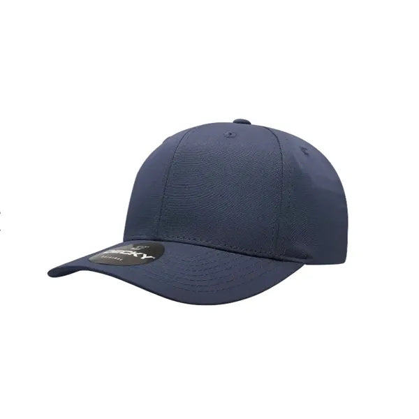Decky 6 Panel Mid Profile Structured Cotton Blend Cap