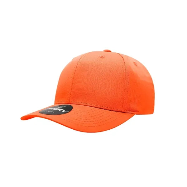 Decky 6 Panel Mid Profile Structured Cotton Blend Cap