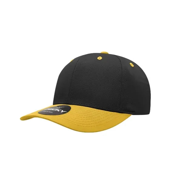 Decky 6 Panel Mid Profile Structured Cotton Blend Cap