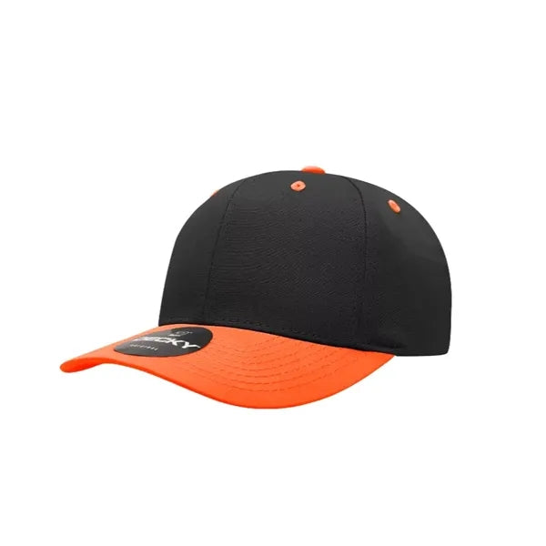 Decky 6 Panel Mid Profile Structured Cotton Blend Cap