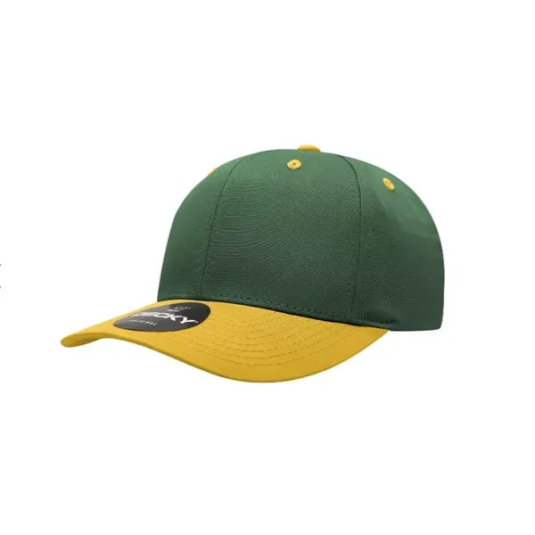 Decky 6 Panel Mid Profile Structured Cotton Blend Cap