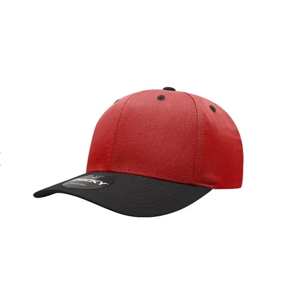 Decky 6 Panel Mid Profile Structured Cotton Blend Cap