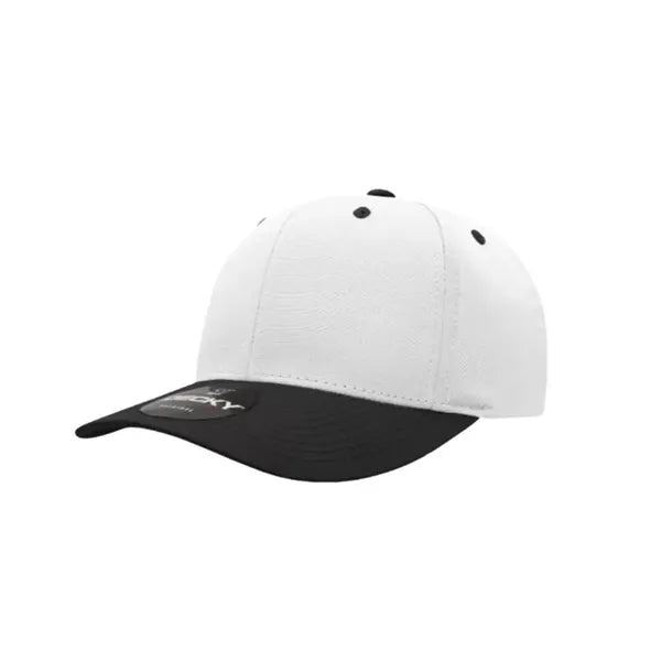 Decky 6 Panel Mid Profile Structured Cotton Blend Cap