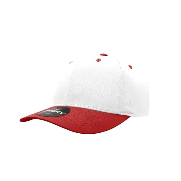 Decky 6 Panel Mid Profile Structured Cotton Blend Cap