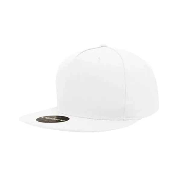 Decky 5 Panel High Profile Structured Cotton Blend Snapback