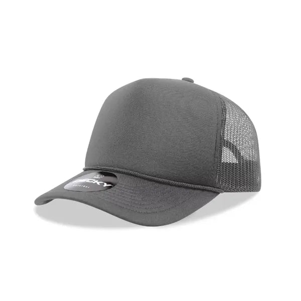 Decky 5 Panel Mid Profile Structured Foam Trucker