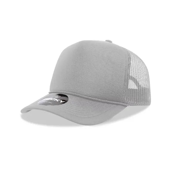 Decky 5 Panel Mid Profile Structured Foam Trucker