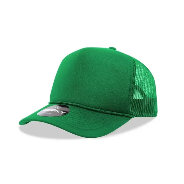Decky 5 Panel Mid Profile Structured Foam Trucker
