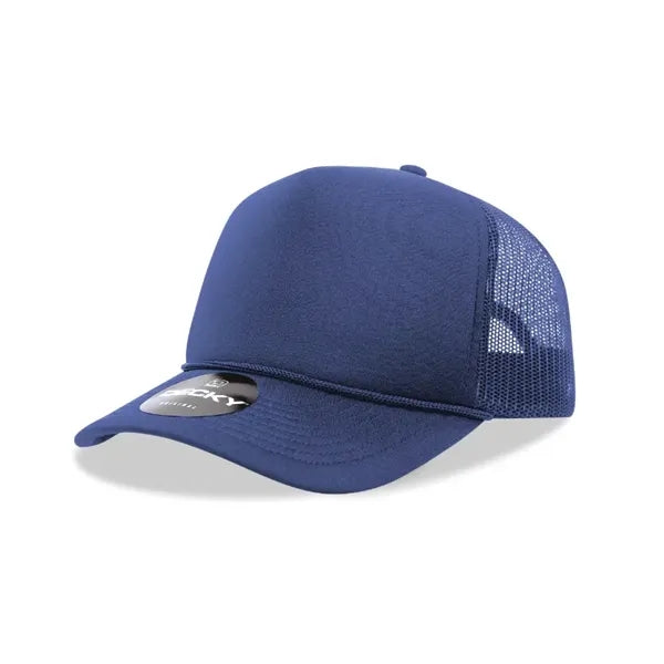 Decky 5 Panel Mid Profile Structured Foam Trucker