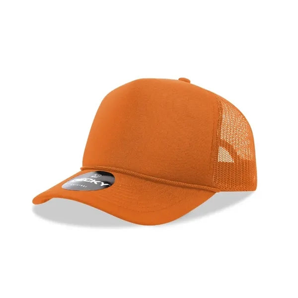 Decky 5 Panel Mid Profile Structured Foam Trucker