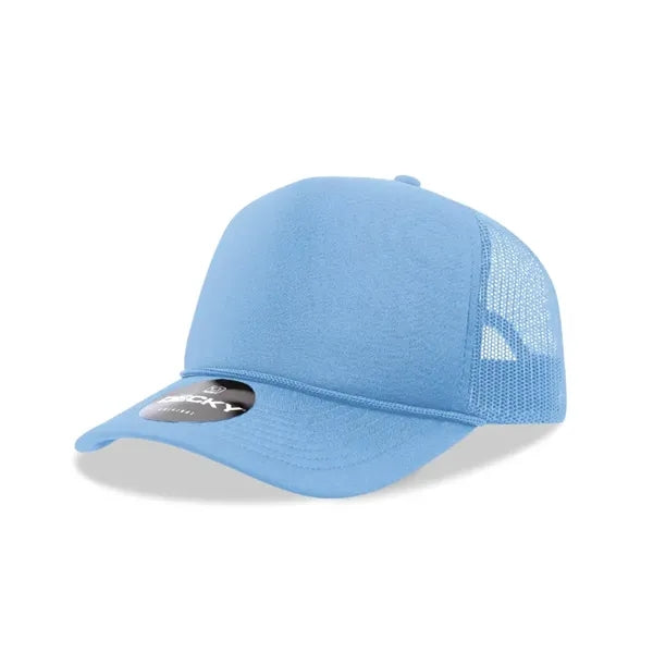 Decky 5 Panel Mid Profile Structured Foam Trucker
