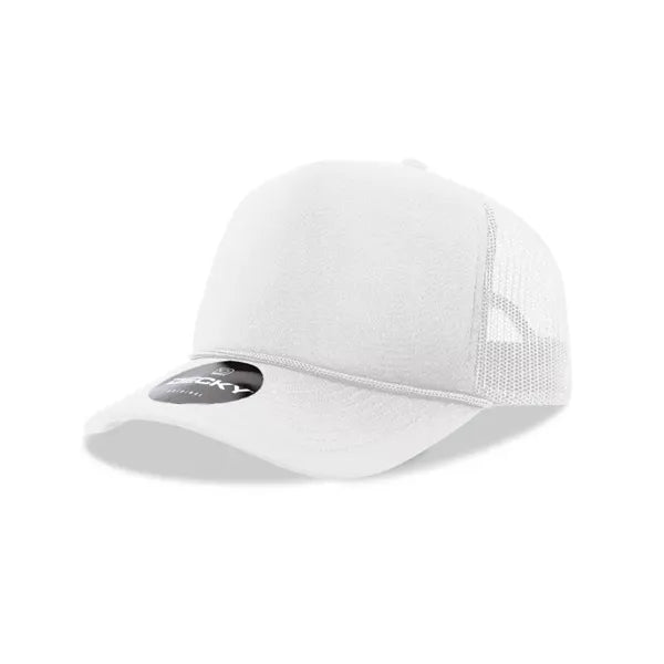 Decky 5 Panel Mid Profile Structured Foam Trucker