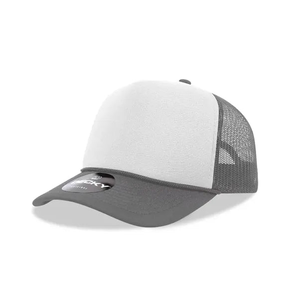 Decky 5 Panel Mid Profile Structured Foam Trucker