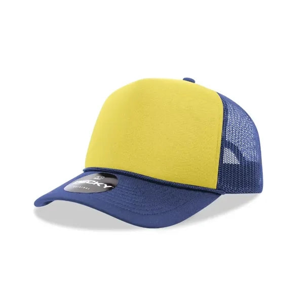 Decky 5 Panel Mid Profile Structured Foam Trucker