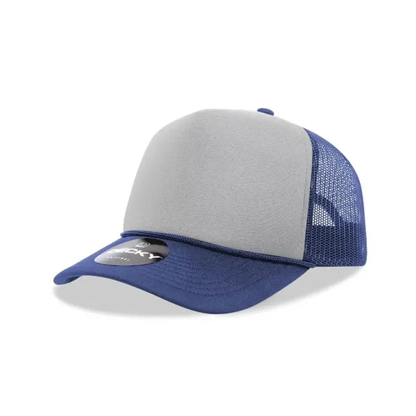 Decky 5 Panel Mid Profile Structured Foam Trucker