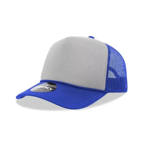 Decky 5 Panel Mid Profile Structured Foam Trucker