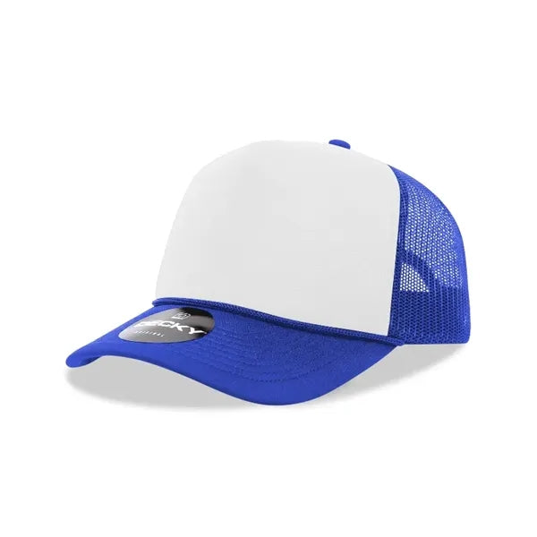 Decky 5 Panel Mid Profile Structured Foam Trucker