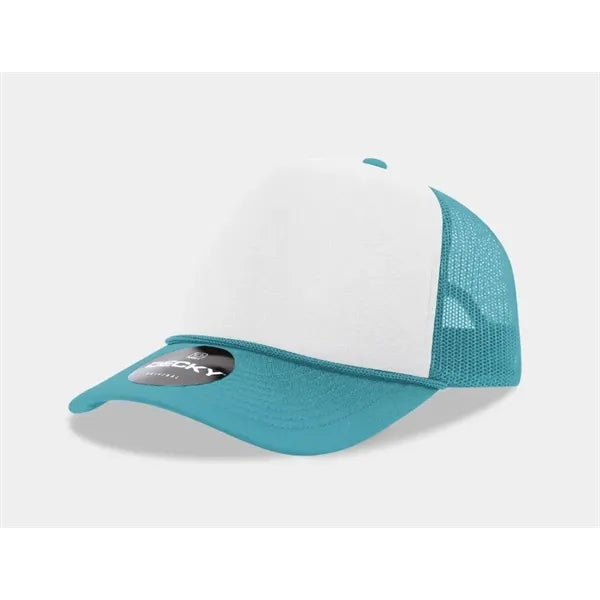 Decky 5 Panel Mid Profile Structured Foam Trucker