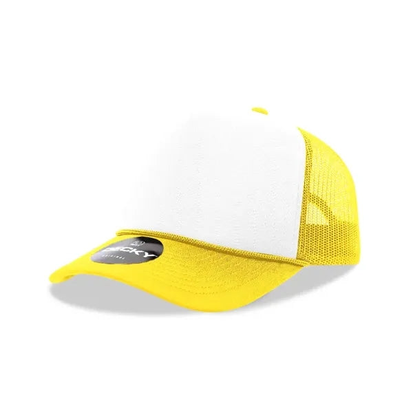 Decky 5 Panel Mid Profile Structured Foam Trucker