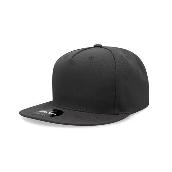 Decky 5 Panel High Profile Structured Polyester Snapback