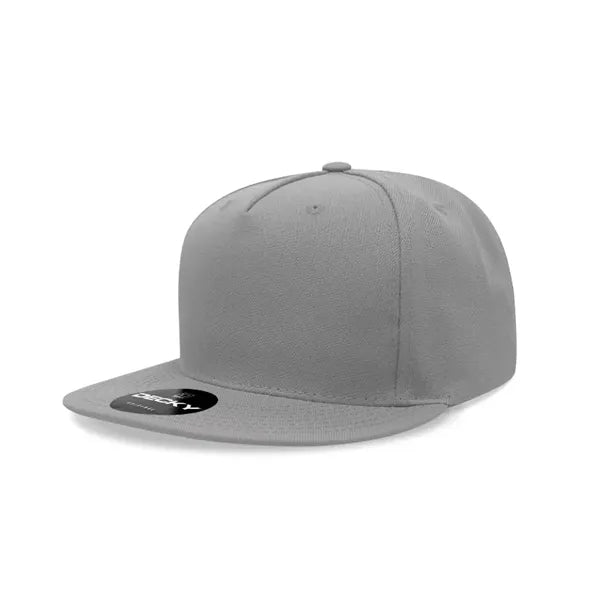 Decky 5 Panel High Profile Structured Polyester Snapback