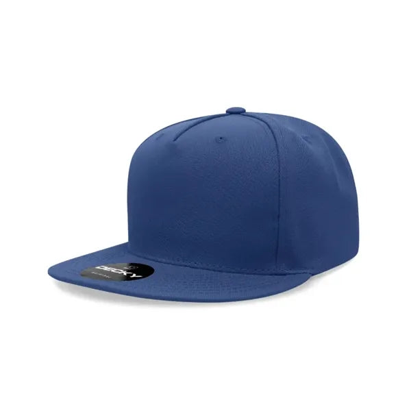 Decky 5 Panel High Profile Structured Polyester Snapback
