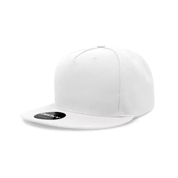 Decky 5 Panel High Profile Structured Polyester Snapback