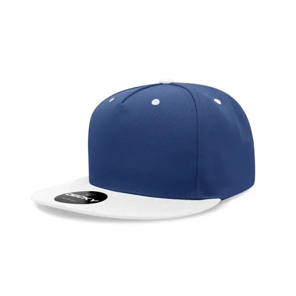 Decky 5 Panel High Profile Structured Polyester Snapback