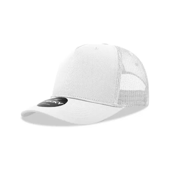 Decky 5 Panel Mid Profile Structured Cotton/Poly Trucker