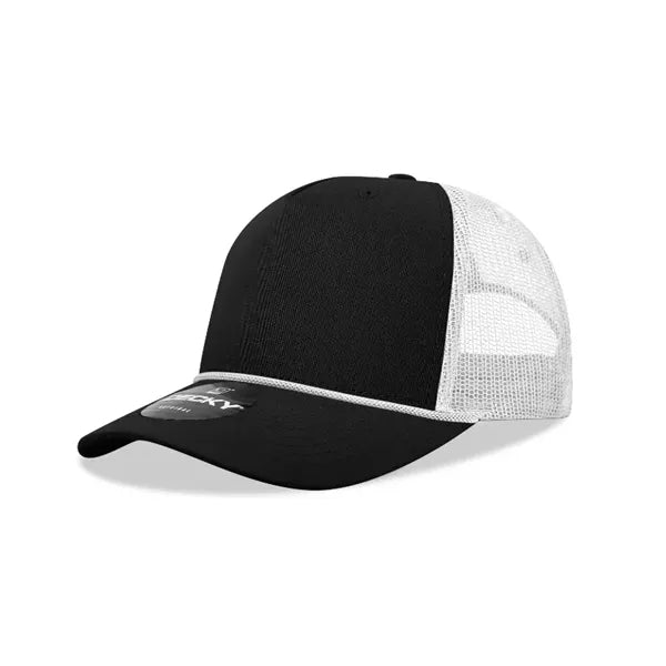 Decky 5 Panel Mid Profile Structured Cotton/Poly Trucker
