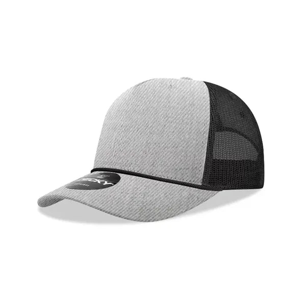 Decky 5 Panel Mid Profile Structured Cotton/Poly Trucker