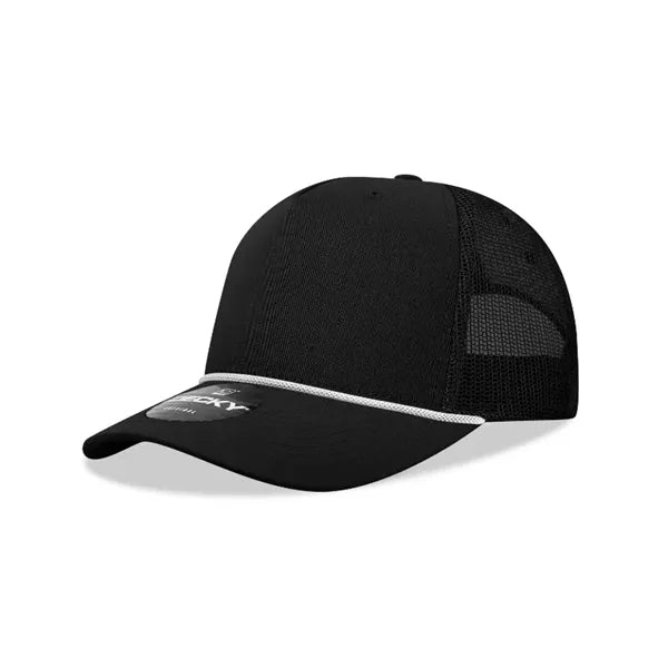 Decky 5 Panel Mid Profile Structured Cotton/Poly Trucker
