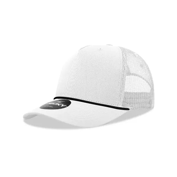 Decky 5 Panel Mid Profile Structured Cotton/Poly Trucker