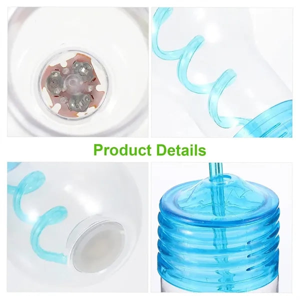 20 Oz Led Light Bulb Drink Cup