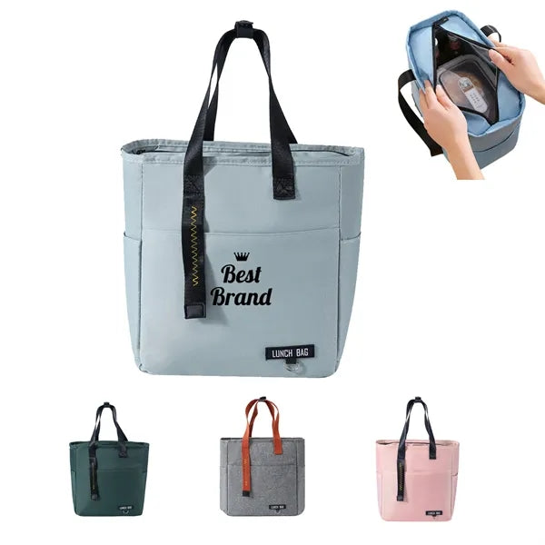 Large Insulated And Refrigerated Bag With Side Pockets