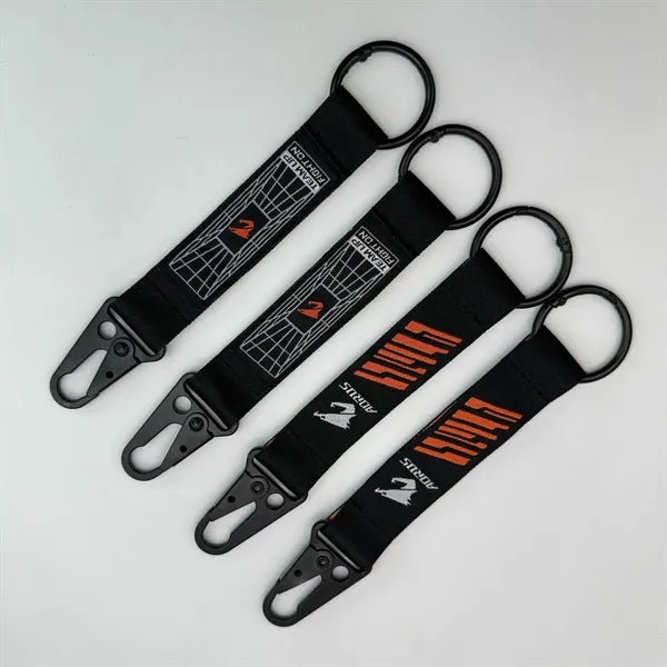 Embroidery Keychain W/Carabiner
