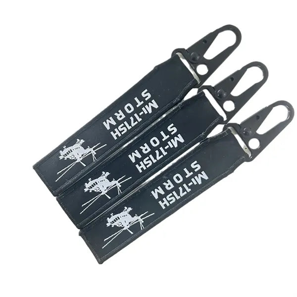 Embroidery Keychain W/Carabiner
