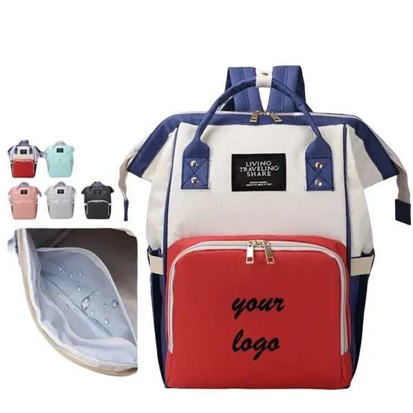 Multifunctional Backpack Diaper Bag