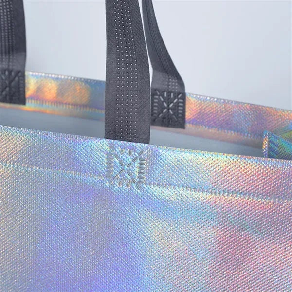 Glossy Waterproof Non Woven Tote Bag