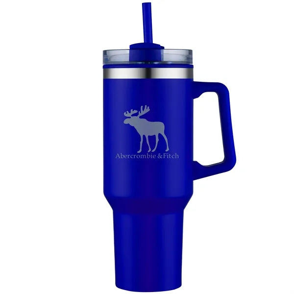 Aqueduct-IV 40 Oz Tumbler Mugs with Straw