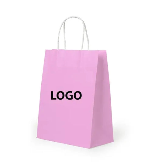 Colorful Paper Gift Bags 8x11x4"
