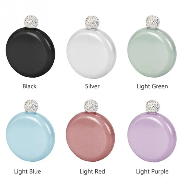 5oz Round Hip Flask